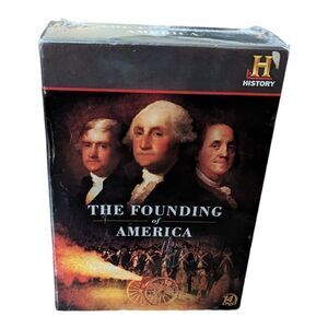 The Founding‎ Fathers of America (DVD, 2010, 7-Disc Set) New Sealed